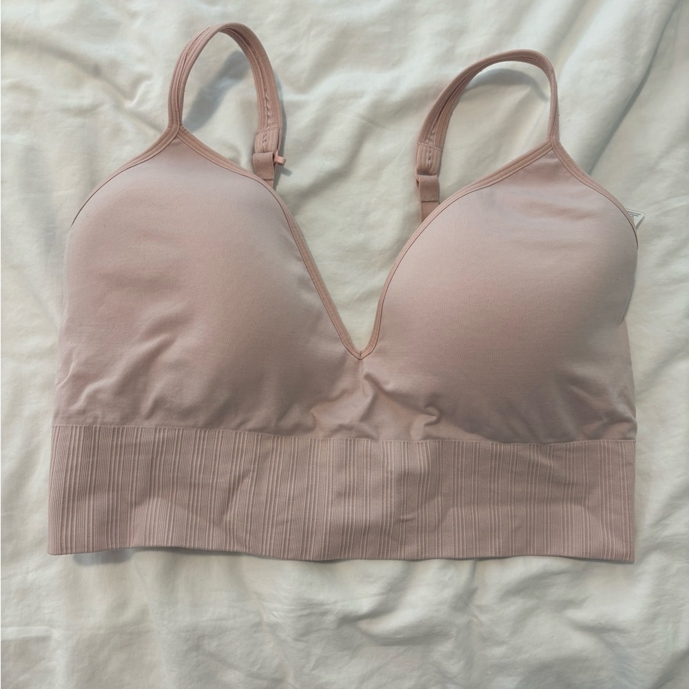 Pink Athleta Sports Bra Size L